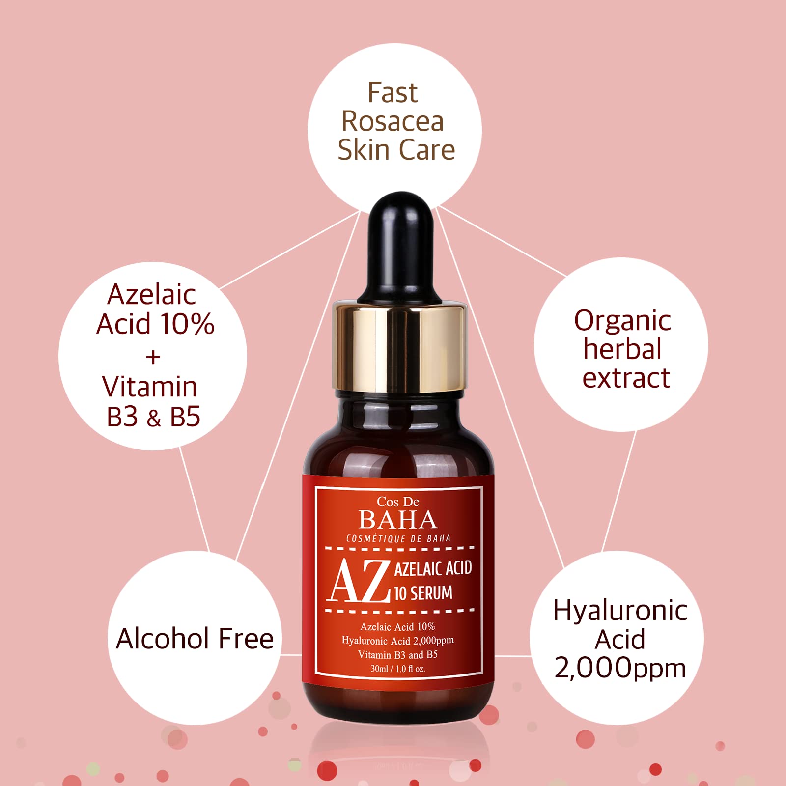 Foto 5 pulgar | Sérum Cos de Baha Ácido Azelaico 30 Ml - Venta Internacional