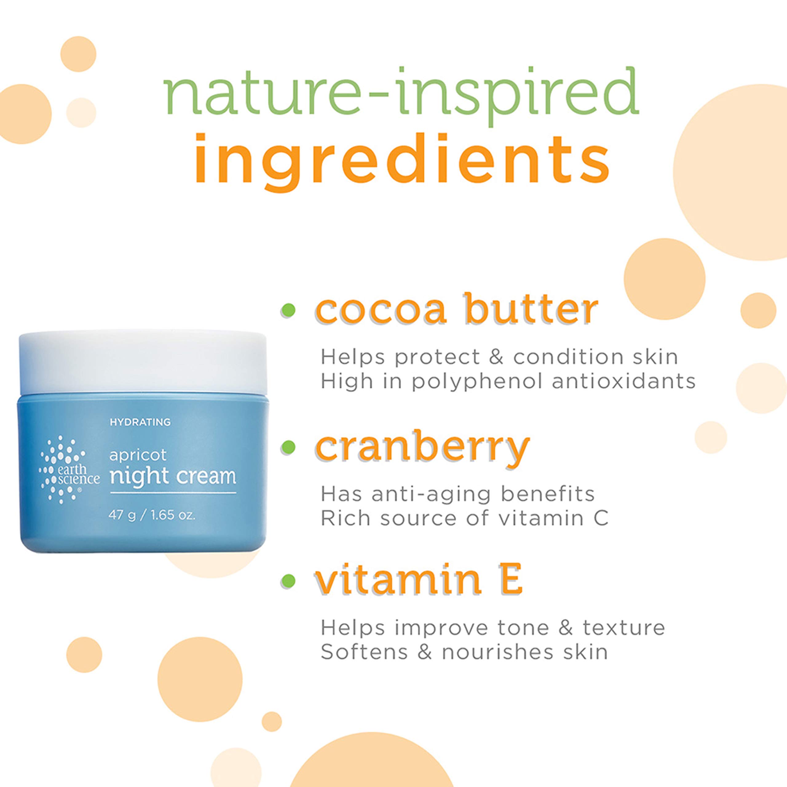 Foto 4 pulgar | Crema De Noche Earth Science Apricot Con Albaricoque Hidratante  50 Ml - Venta Internacional.