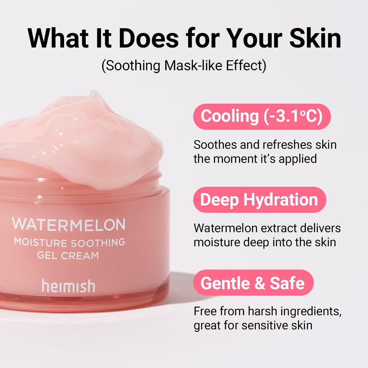 Foto 4 pulgar | Crema Gel Hidratante Heimish Watermelon 110ml - Venta Internacional.