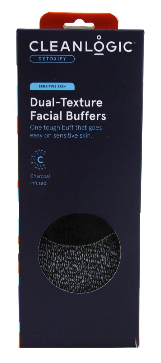 Foto 4 pulgar | Amortiguadores Faciales Cleanlogic Clean Logic Detoxify Con Carbón (paquete De 3) - Venta Internacional.