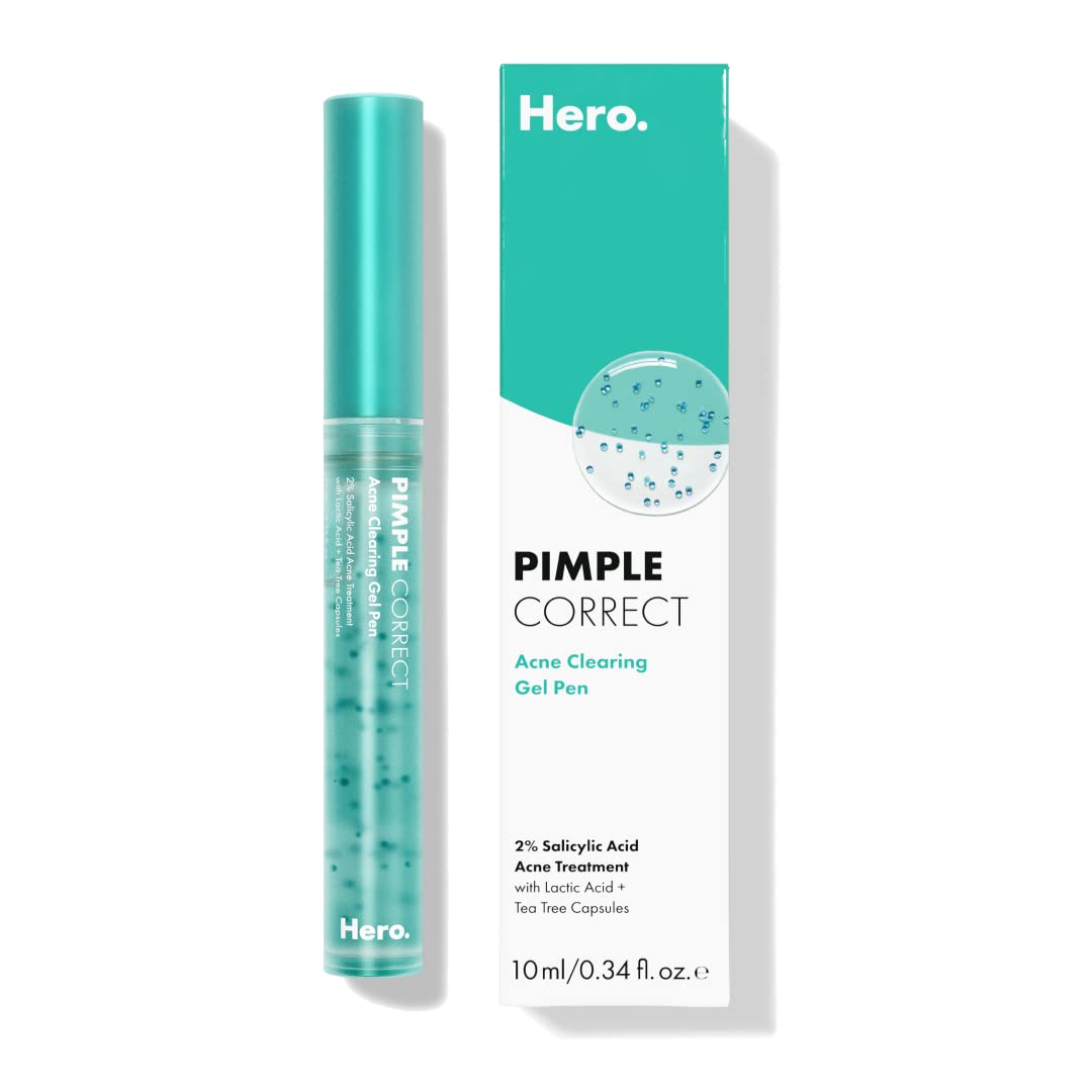 Bolígrafo En Gel Para Eliminar El Acné Hero Cosmetics Pimple Correct Con 2% De Ácido Salicílico - Venta Internacional.