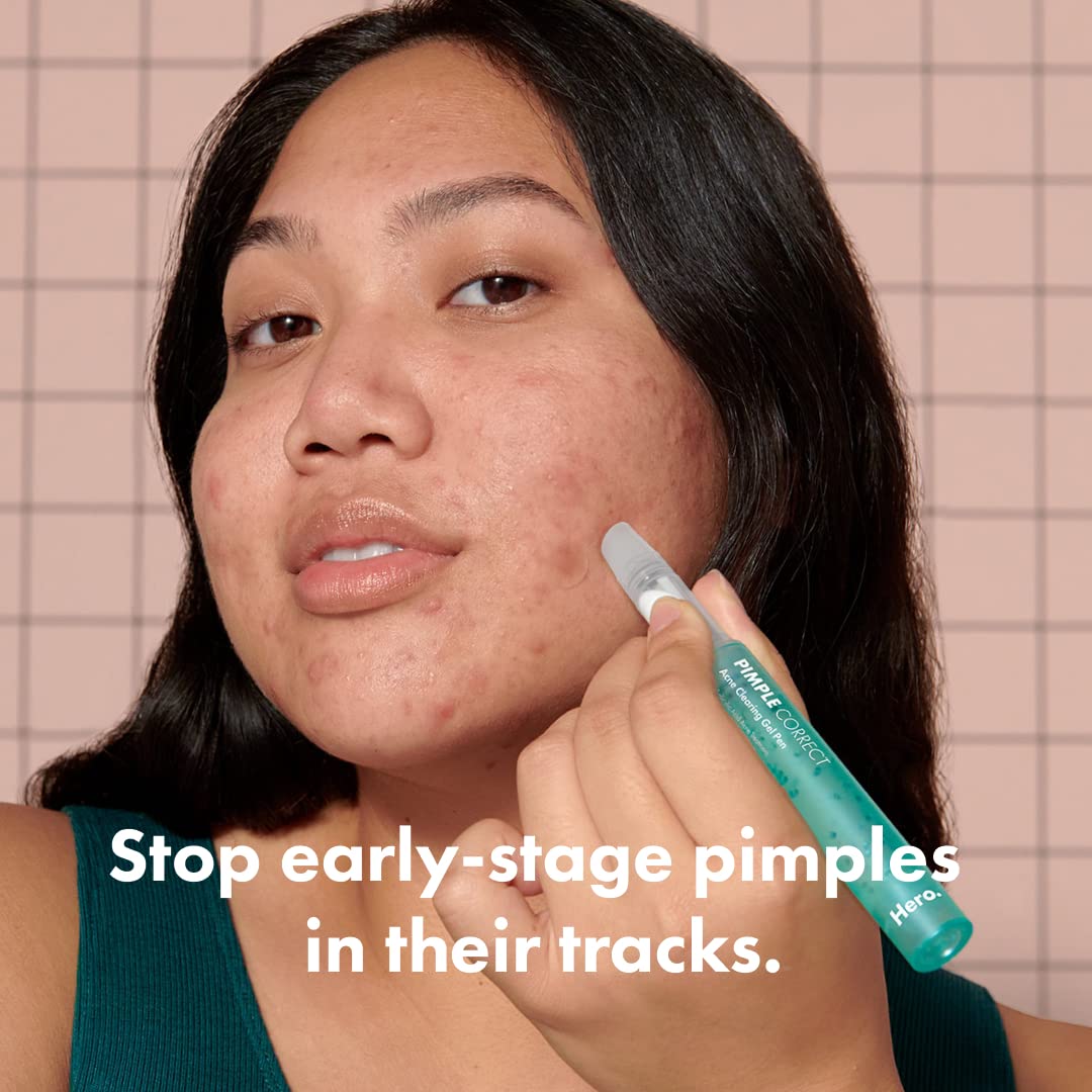 Foto 2 | Bolígrafo En Gel Para Eliminar El Acné Hero Cosmetics Pimple Correct Con 2% De Ácido Salicílico - Venta Internacional.