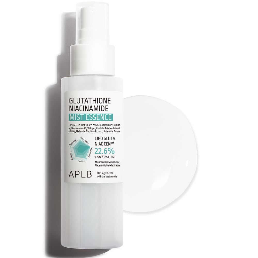 Mist Essence Aplb Lipo Gluta Niac Cen 22 6% Con Glutatión 1000 Ppm Y Niacinamida 20 000 Ppm - Venta Internacional.