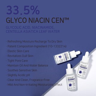 Foto 3 | Ampolla De Ácido Glicólico Y Niacinamida En Suero Aplb Glyco Niacin Cen 40 Ml - Venta Internacional.