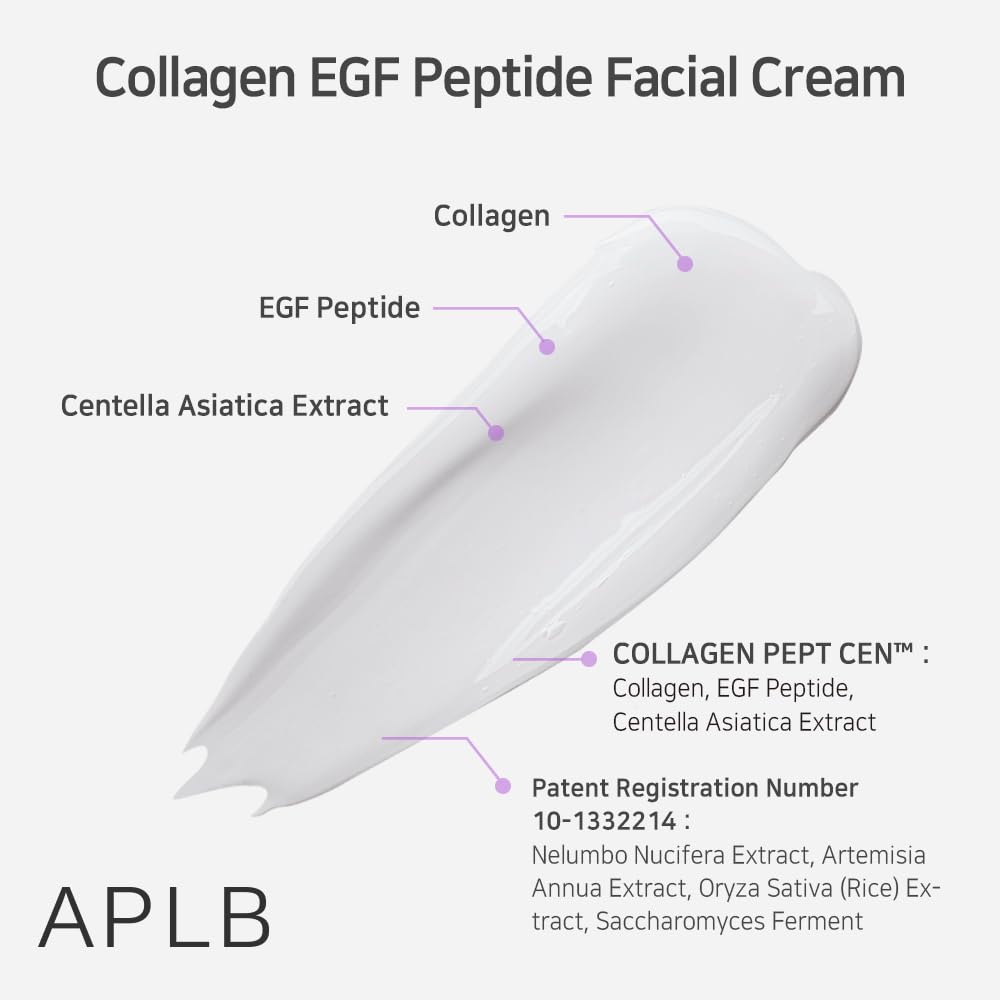 Foto 5 pulgar | Crema Facial Aplb Collagen Pept Cen 29 4% Con Péptido Egf 55 Ml - Venta Internacional.