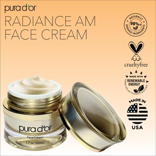 Foto 5 | Crema Facial Pura D'or Radiant Glow Am 50 Ml Antienvejecimiento - Venta Internacional.