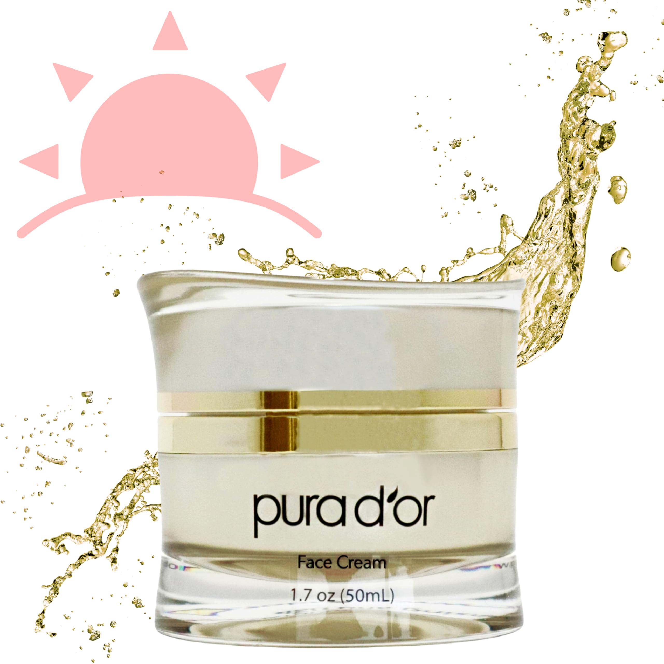 Foto 7 pulgar | Crema Facial Pura D'or Radiant Glow Am 50 Ml Antienvejecimiento - Venta Internacional.