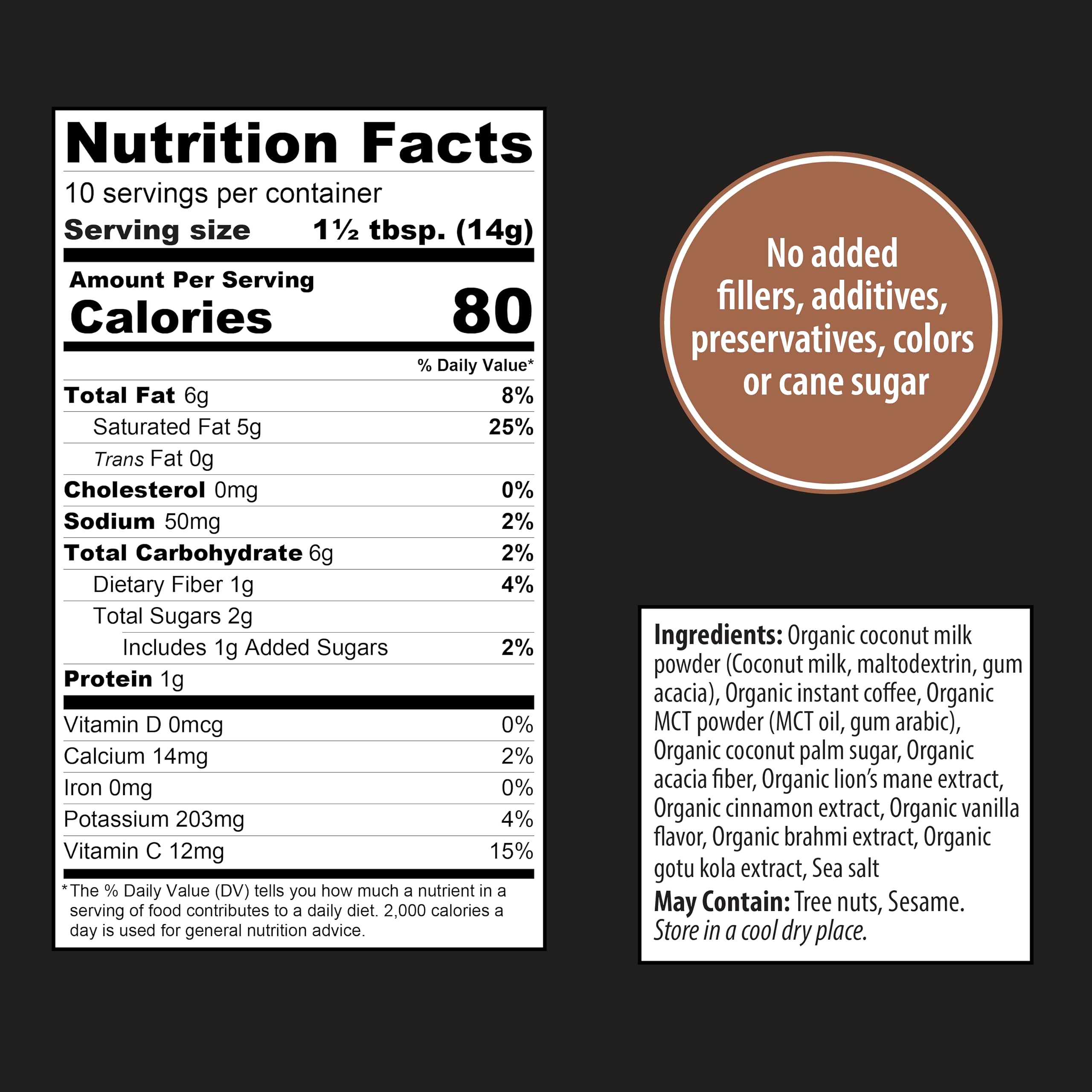 Foto 5 pulgar | Café Con Hongos Organic Traditions Focus Fuel 140 G/150 Ml - Venta Internacional.