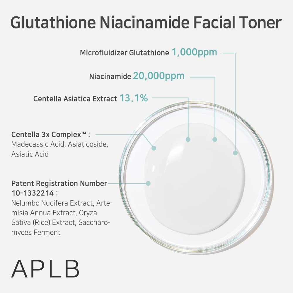 Foto 5 pulgar | Tónico Facial Aplb Lipo Gluta Niac Cen 15 2% Con Glutatión 1000 Ppm Niacinamida 20000 Ppm - Venta Internacional.