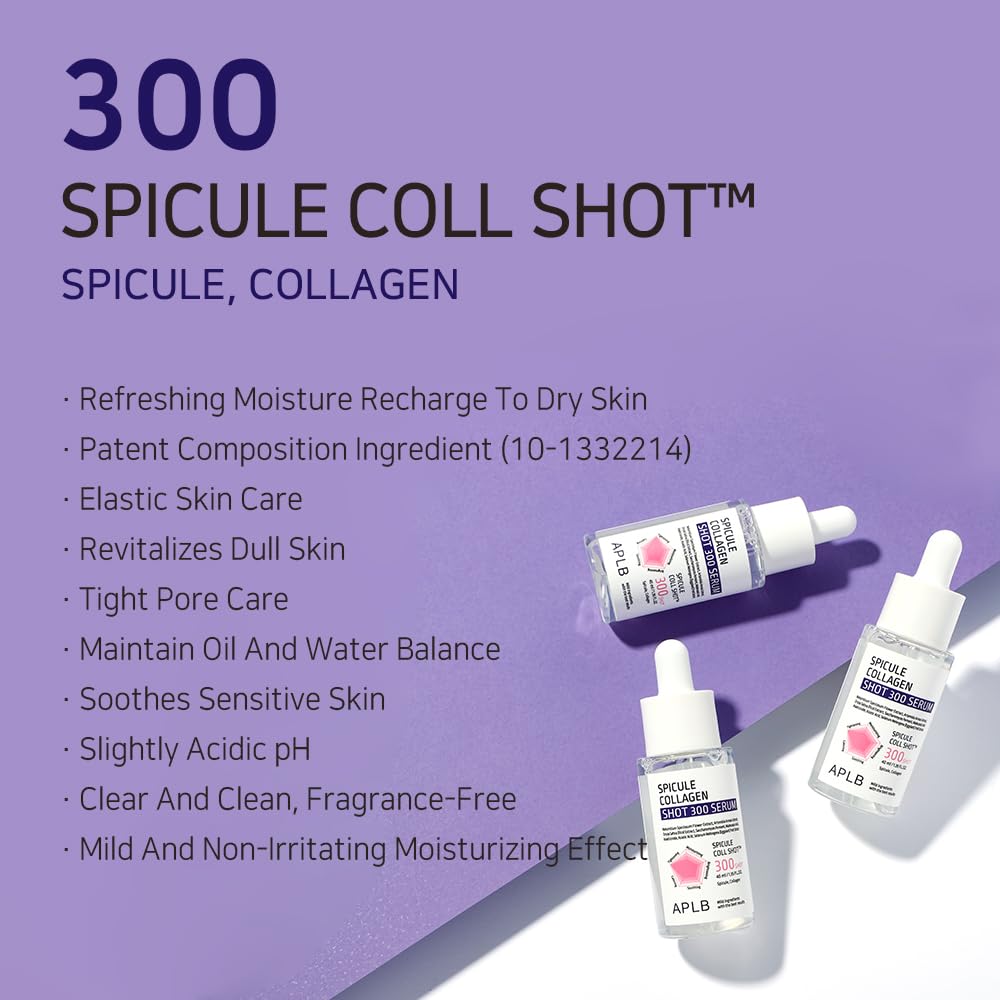 Foto 4 pulgar | Serum Aplb Spicule Collagen Shot 300 40 Ml Para El Cuidado De La Piel Coreano - Venta Internacional.