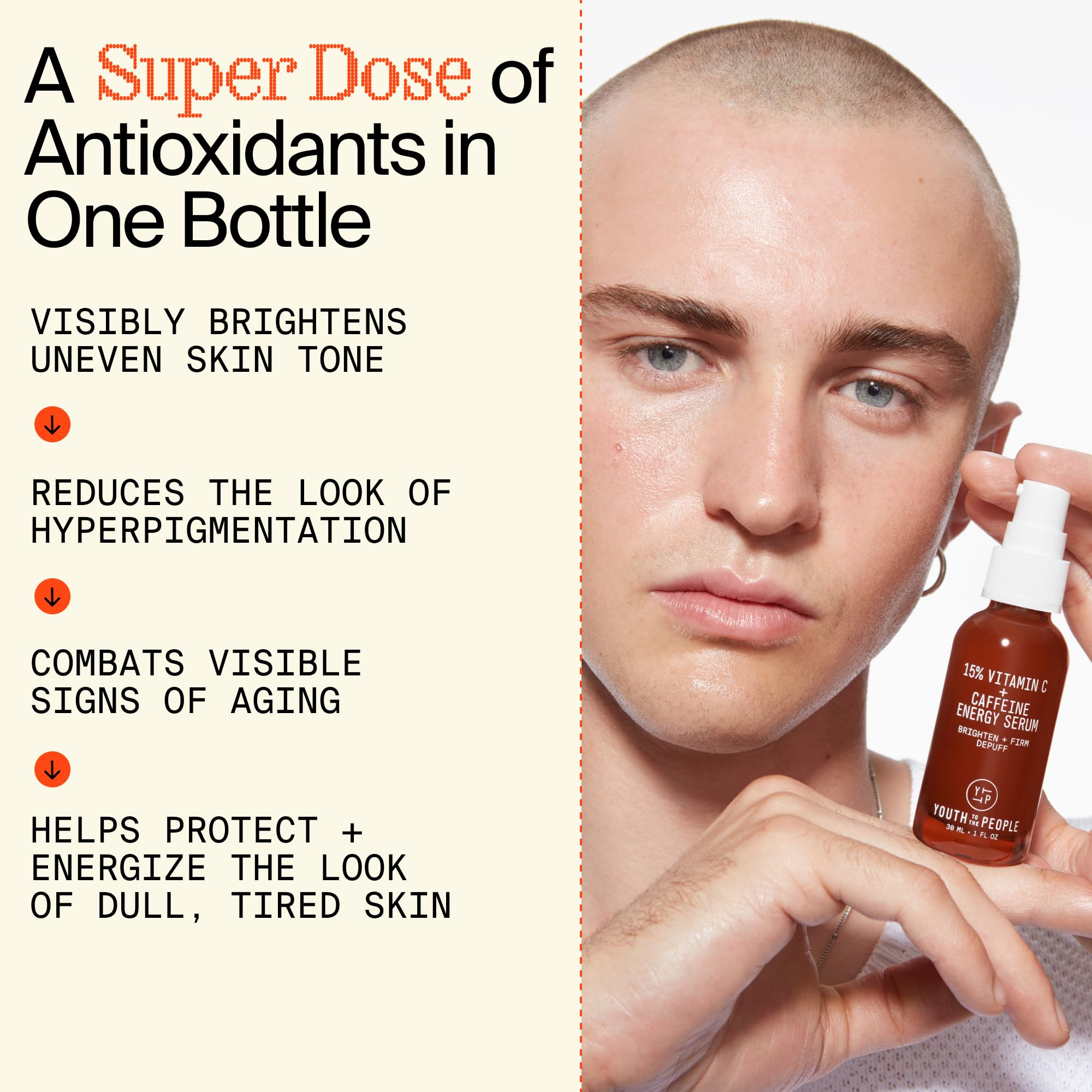 Foto 5 pulgar | Sérum Facial Youth To The People  15% De Vitamina C  Reafirmante Para La Piel - Venta Internacional.