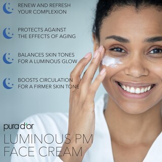Foto 3 | Crema Facial Pura D'or Luminous Pm 50 Ml Con Azul De Metileno Y Colágeno - Venta Internacional.