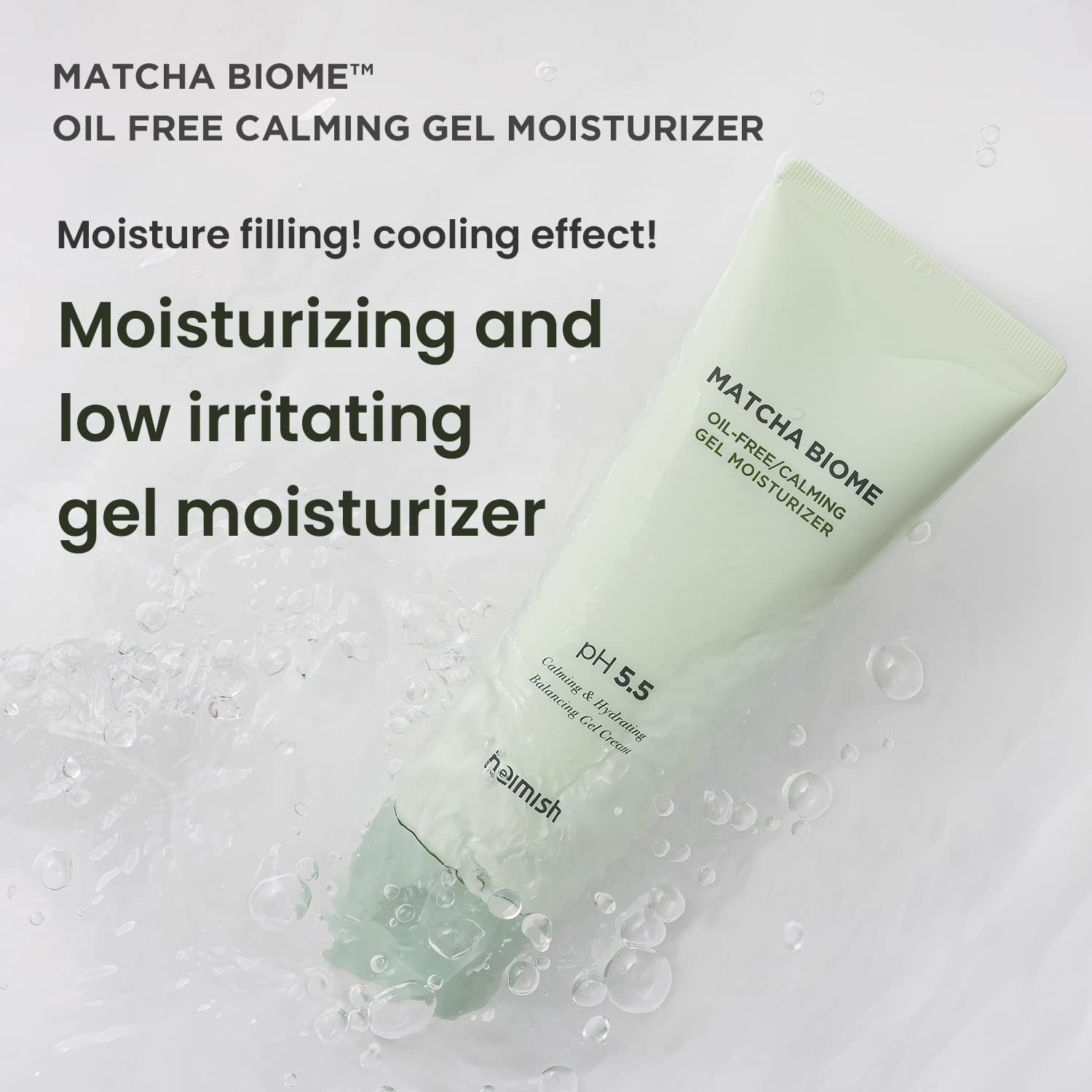 Foto 3 pulgar | Gel Calmante Sin Aceite Hidratante Heimish Matcha Biome  100 Ml - Venta Internacional.