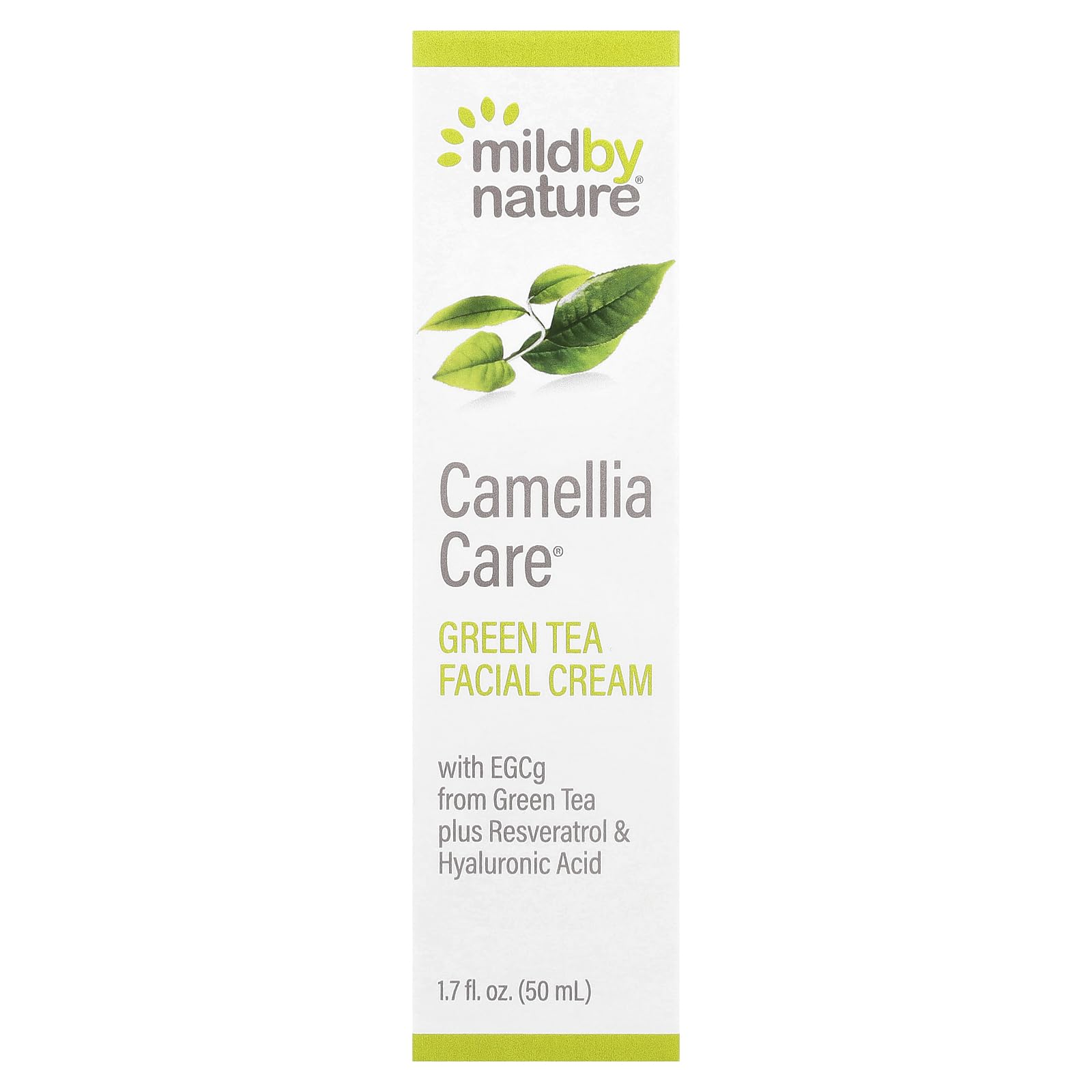 Foto 3 pulgar | Crema Facial Mild By Nature Camellia Care Green Tea 50 Ml - Venta Internacional.