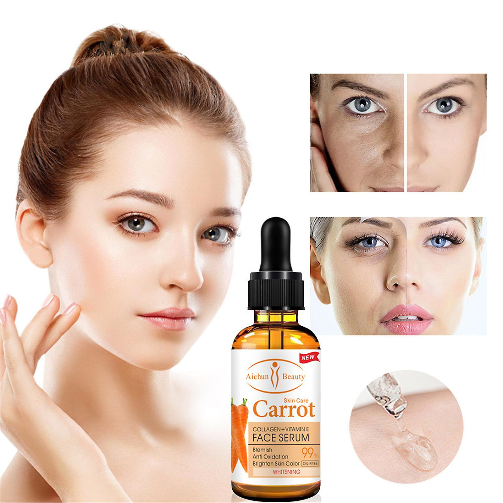 Foto 1 | Líquido Hialurónico Iluminador Facial  30 Ml  Esencia De Zanahoria - Venta Internacional.
