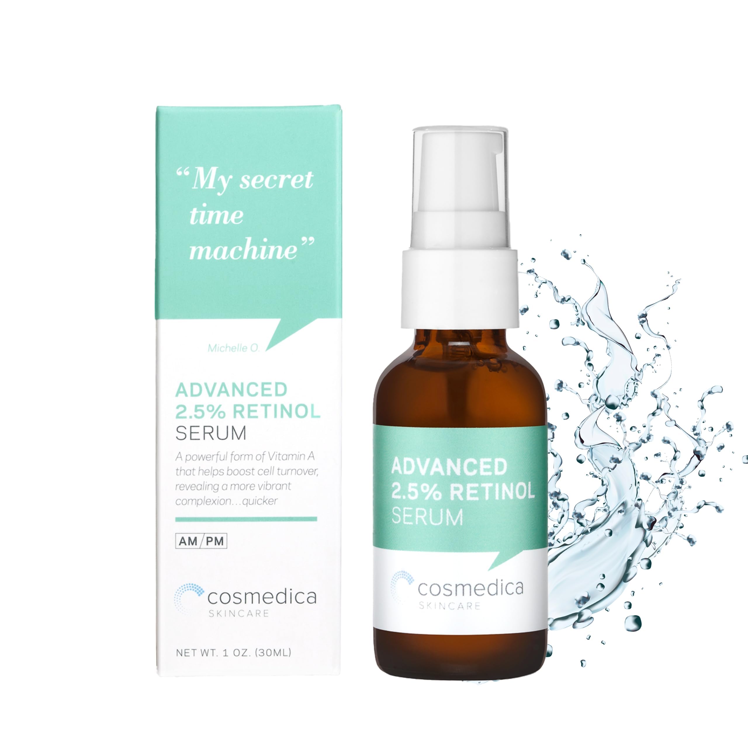 Foto 2 pulgar | Sérum Cosmedica Skincare Advanced Con Retinol Al 2 5%  30 Ml  Con Té Verde - Venta Internacional.