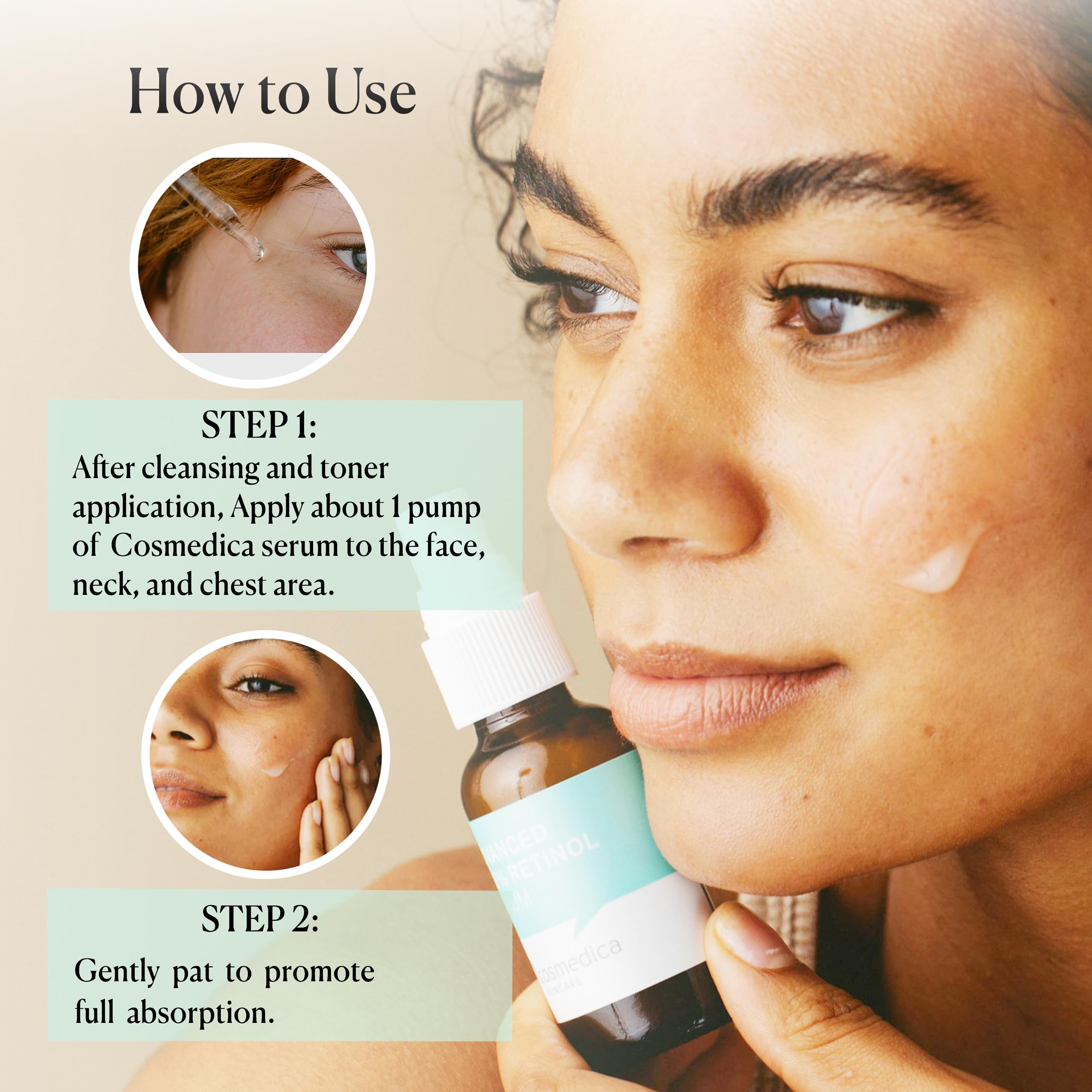 Foto 6 | Sérum Cosmedica Skincare Advanced Con Retinol Al 2 5%  30 Ml  Con Té Verde - Venta Internacional.