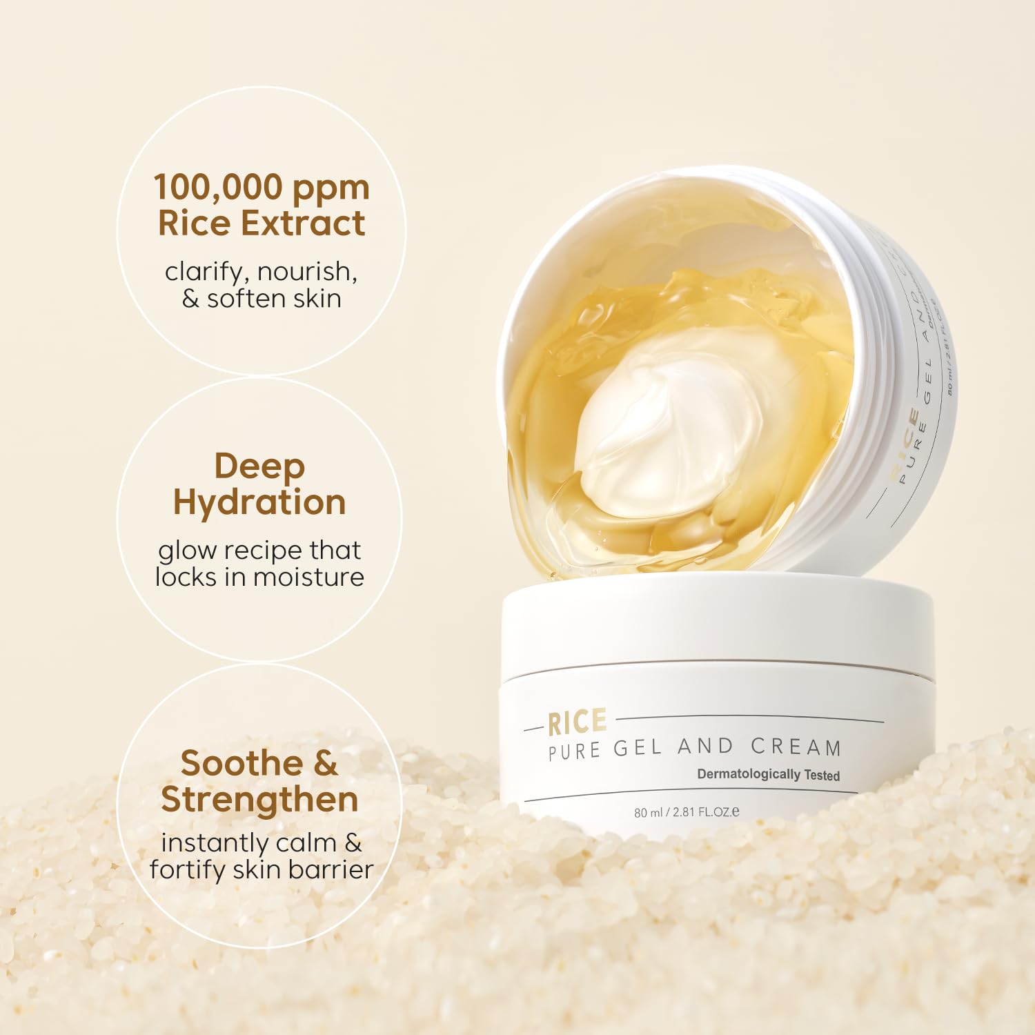 Foto 3 | Crema Hidratante Thankyou Farmer Rice Pure  80 Ml - Venta Internacional.