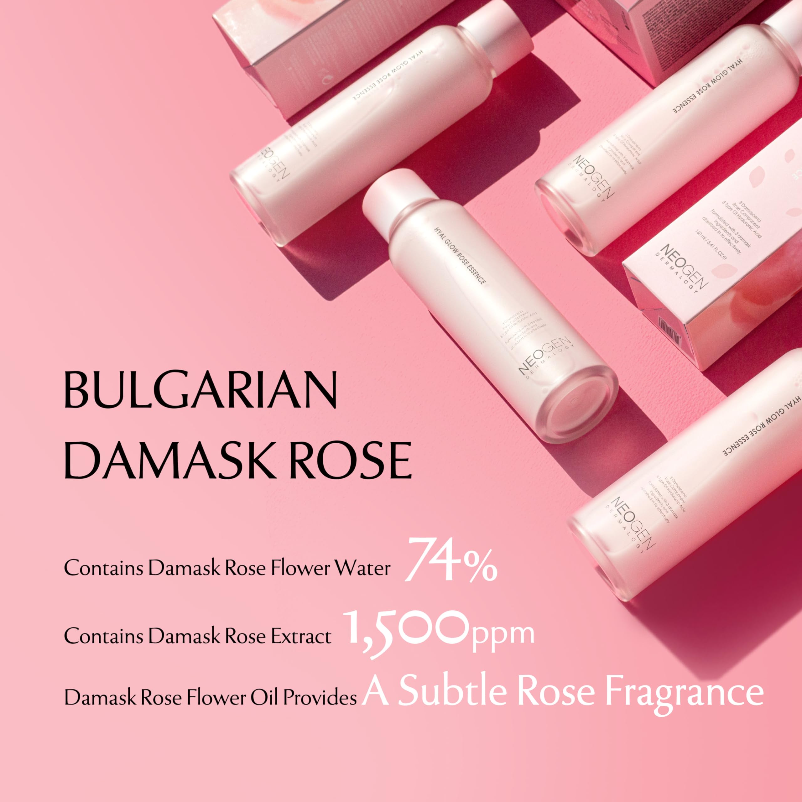 Foto 5 pulgar | Essence Dermalogy De Neogen Hyal Glow Rose 160 Ml Con Rosa De Damasco - Venta Internacional.
