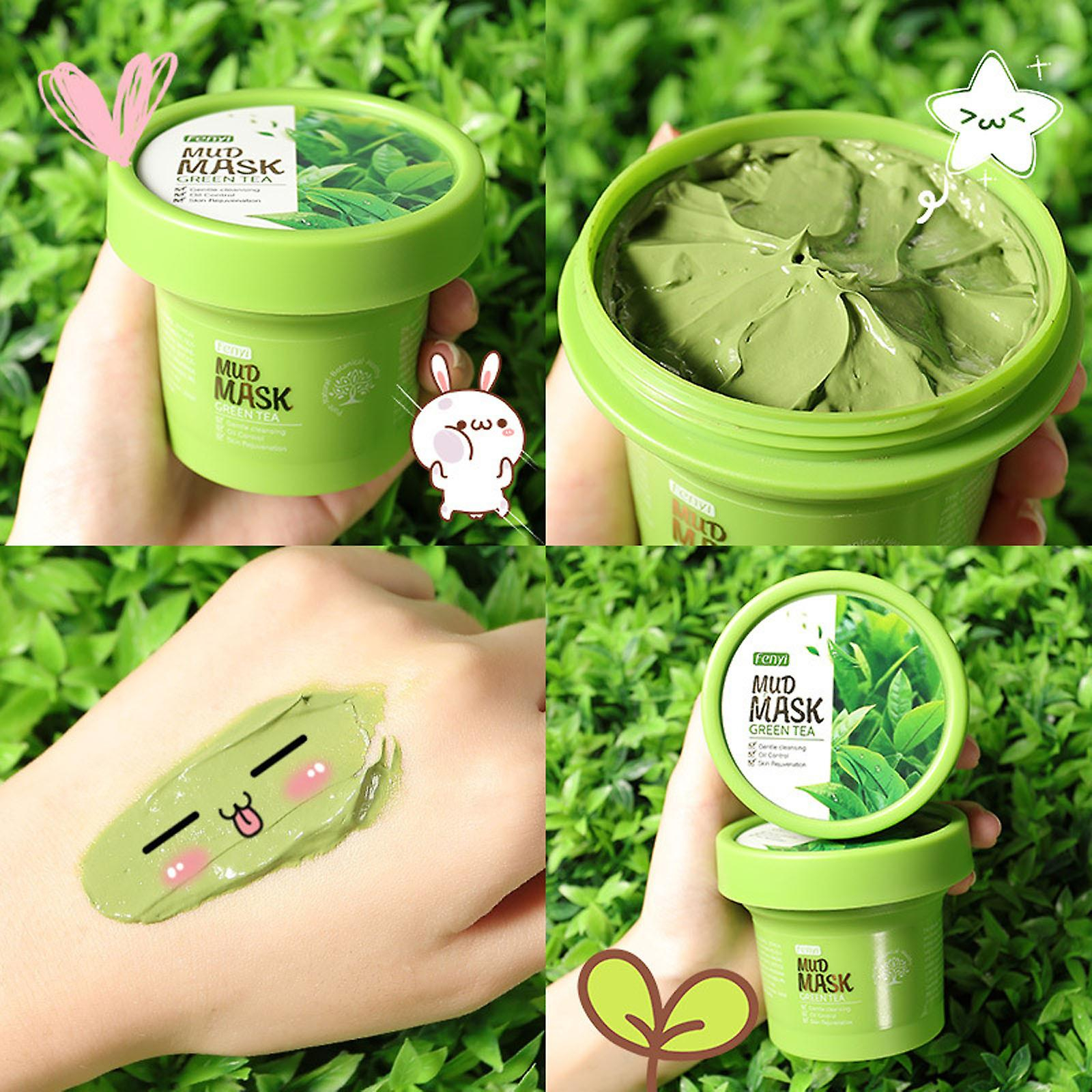 Foto 4 pulgar | Mascarilla Facial Fenyi Con Té Verde Que Hidrata Y Refina Los Poros 100 G - Venta Internacional.