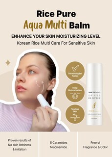 Foto 2 | Multi Balm Thankyou Farmer Rice Pure Aqua Con Extracto De Arroz Coreano - Venta Internacional.