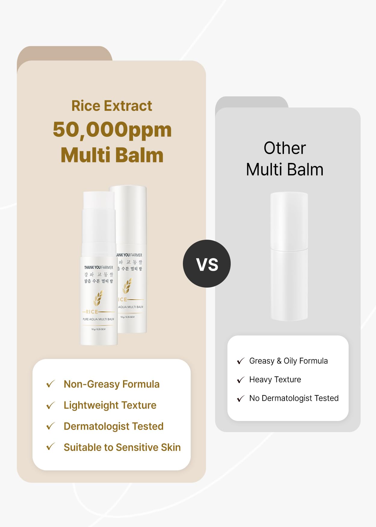 Foto 6 pulgar | Multi Balm Thankyou Farmer Rice Pure Aqua Con Extracto De Arroz Coreano - Venta Internacional.