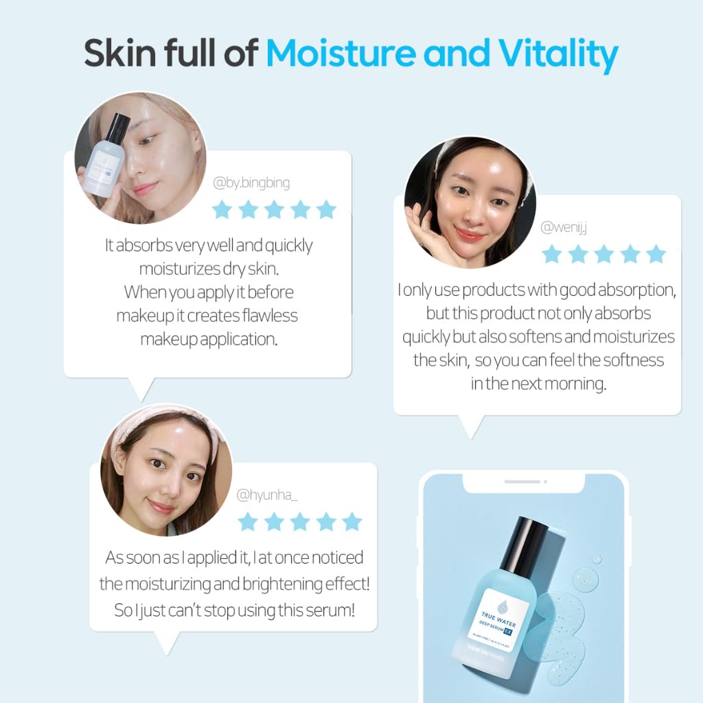Foto 4 pulgar | Sérum Thankyou Farmer True Water Deep Serum Ex 60 Ml - Venta Internacional.