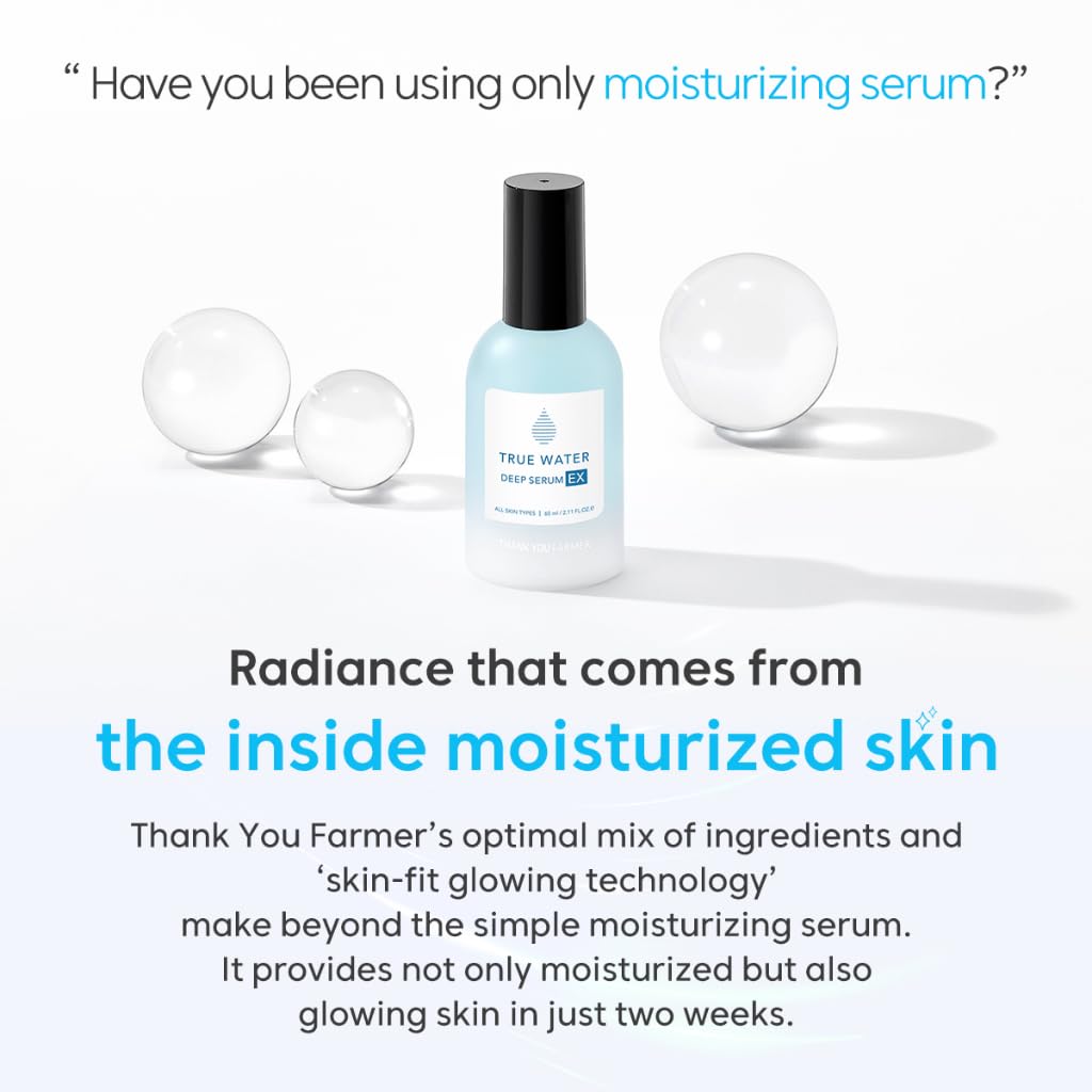 Foto 5 pulgar | Sérum Thankyou Farmer True Water Deep Serum Ex 60 Ml - Venta Internacional.