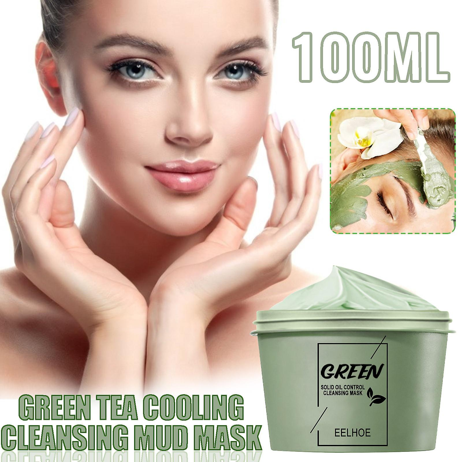 Foto 1 | Mascarilla Facial Huoguo Té Verde Con Aloe Vera 100ml Hidratante - Venta Internacional.