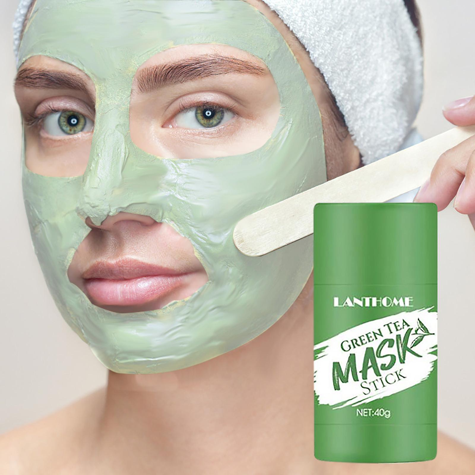 Foto 4 pulgar | Mascarilla Lian Biquan Lanthome Té Verde Hidratante 40g - Venta Internacional.