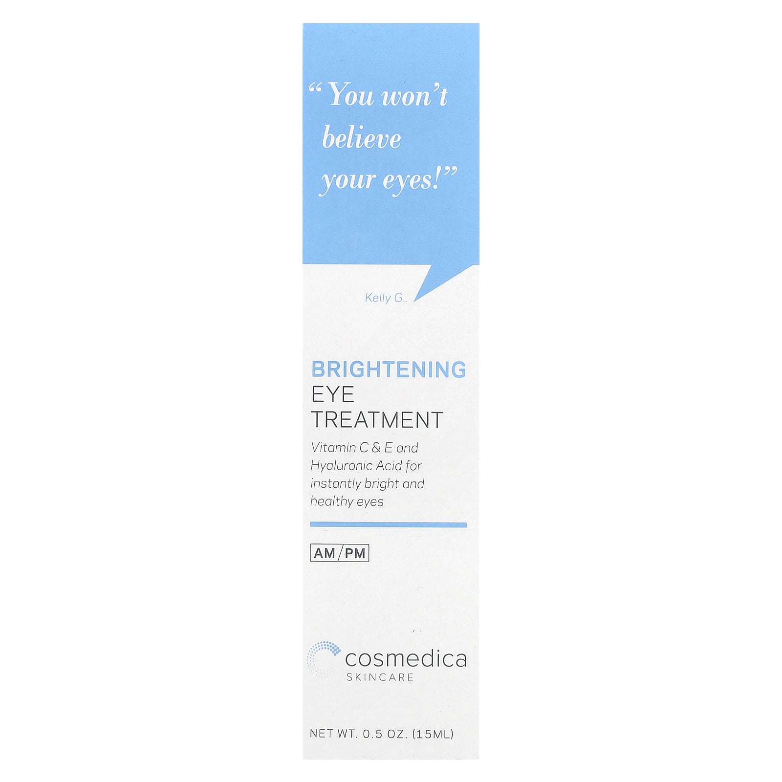 Foto 3 pulgar | Tratamiento Para Ojos Cosmedica Skincare Brightening 15 Ml - Venta Internacional.