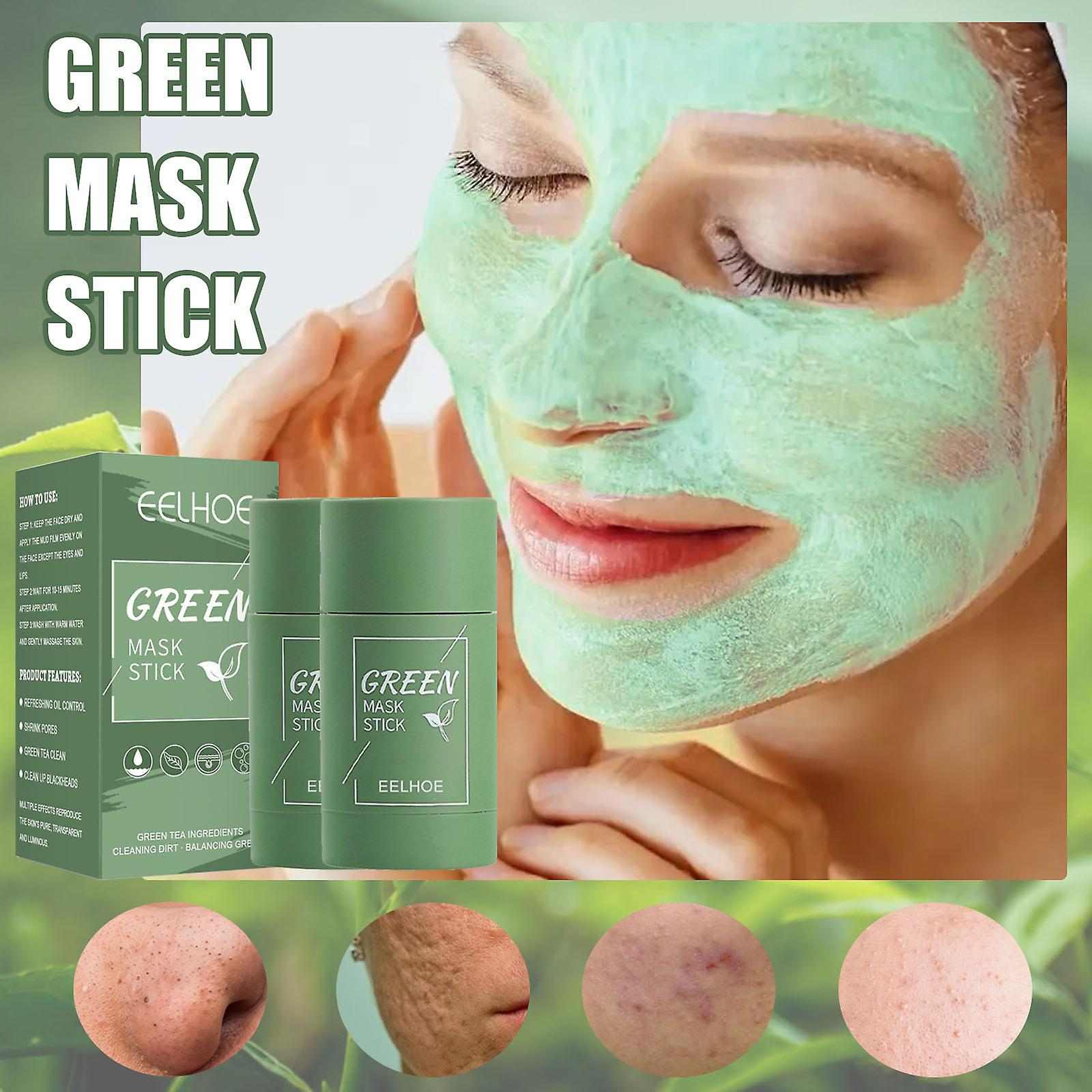 Foto 3 pulgar | Mud Stick Mask Huoguo Green Tea Purificante Oil Control 40 G - Venta Internacional.