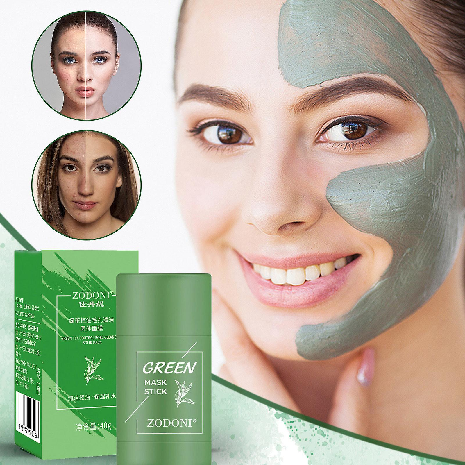 Foto 3 pulgar | Mascarilla Facial Huoguo Fenyi Té Verde Hidratante 40g - Venta Internacional.