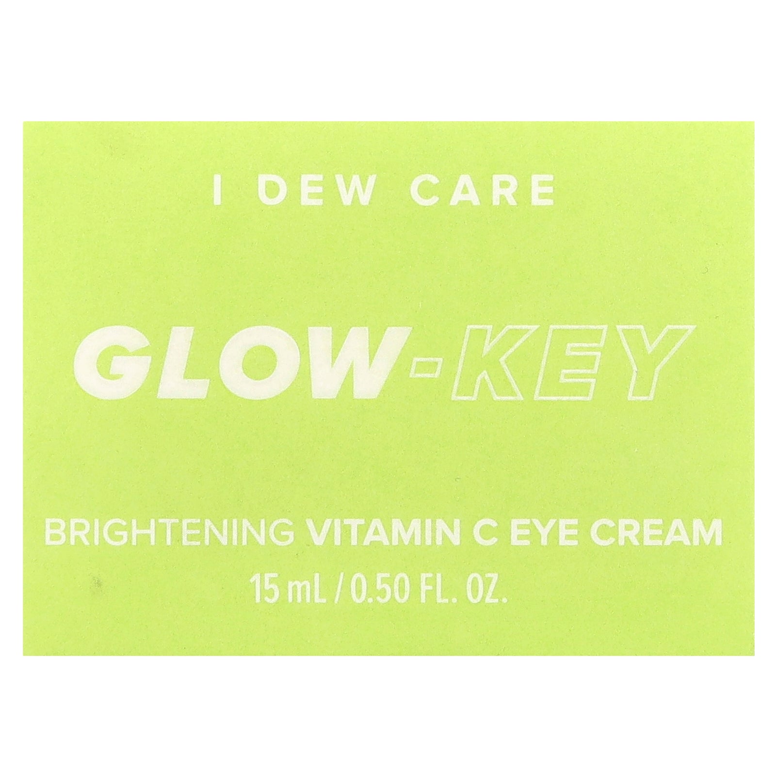 Foto 3 pulgar | Crema Para Ojos I Dew Care Glow-key  Iluminadora  Vitamina C  15 Ml - Venta Internacional.