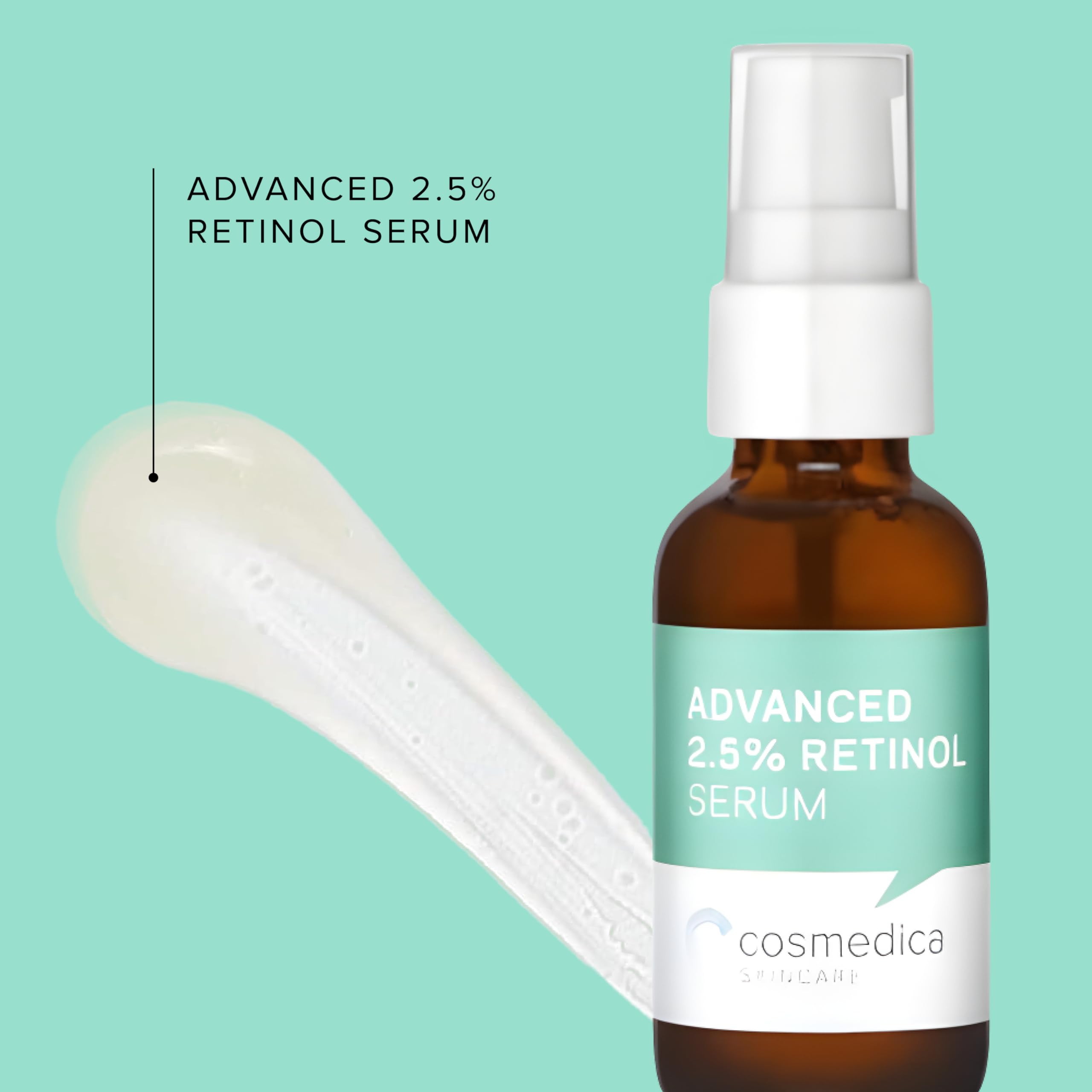 Foto 5 pulgar | Set Trío De Sérum Facial Skincare Cosmedica Con Vitamina C Y Retinol - Venta Internacional.