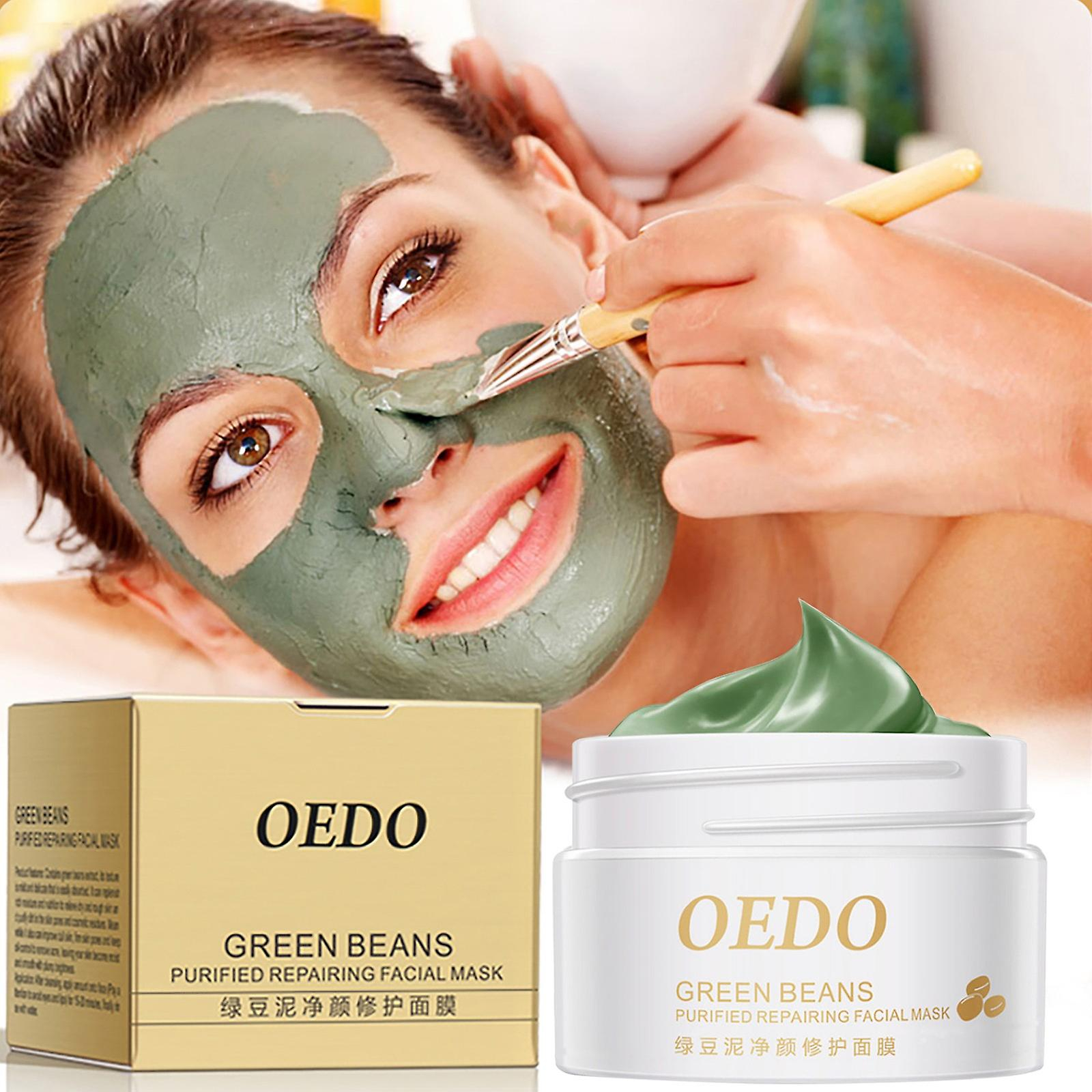 Foto 3 pulgar | Mascarilla Facial Huoguo Green Beans Purified Repair 40g - Venta Internacional.