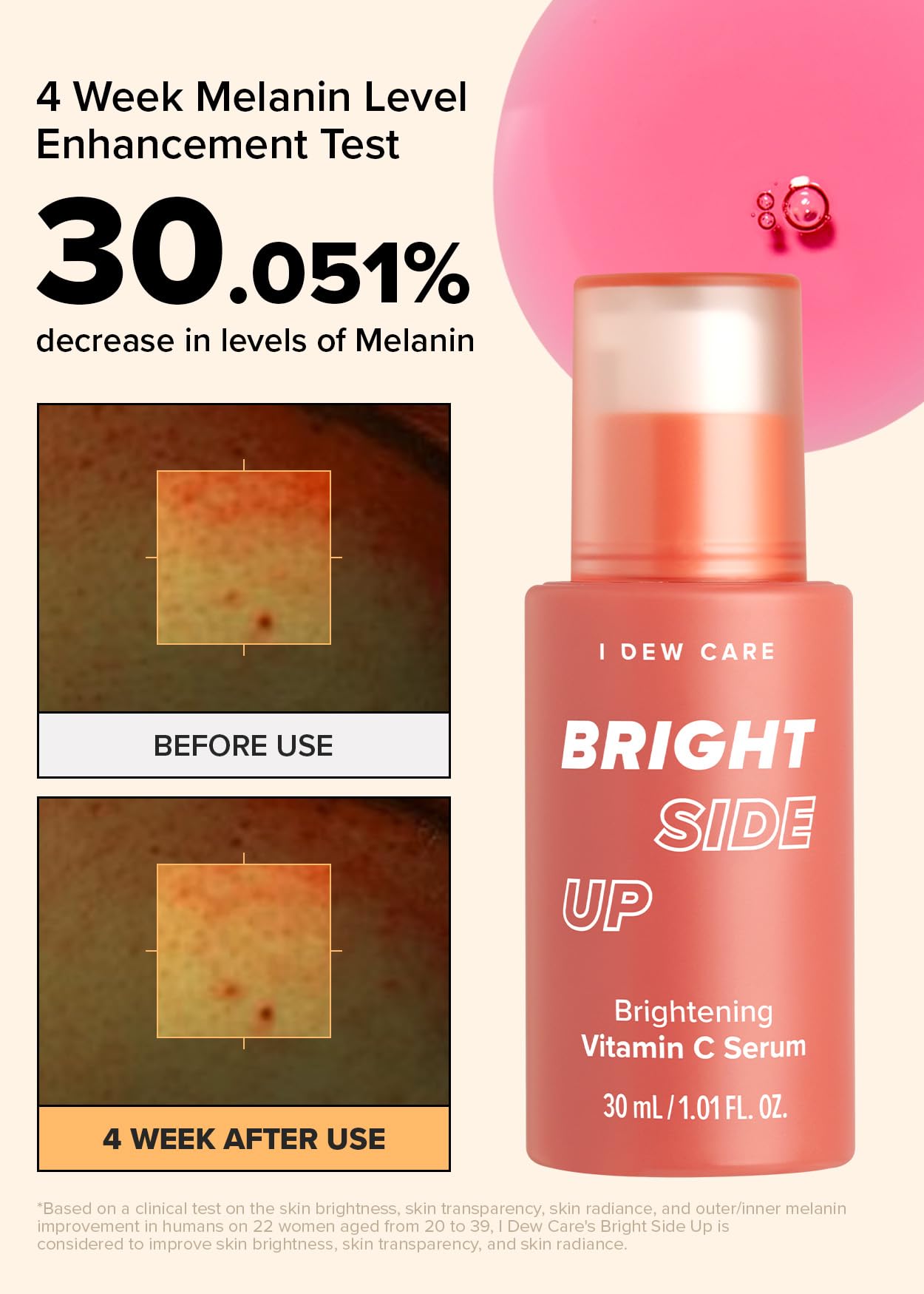 Foto 5 pulgar | Sérum Facial I Dew Care Vitamina C Bright Side Up 30 Ml - Venta Internacional.