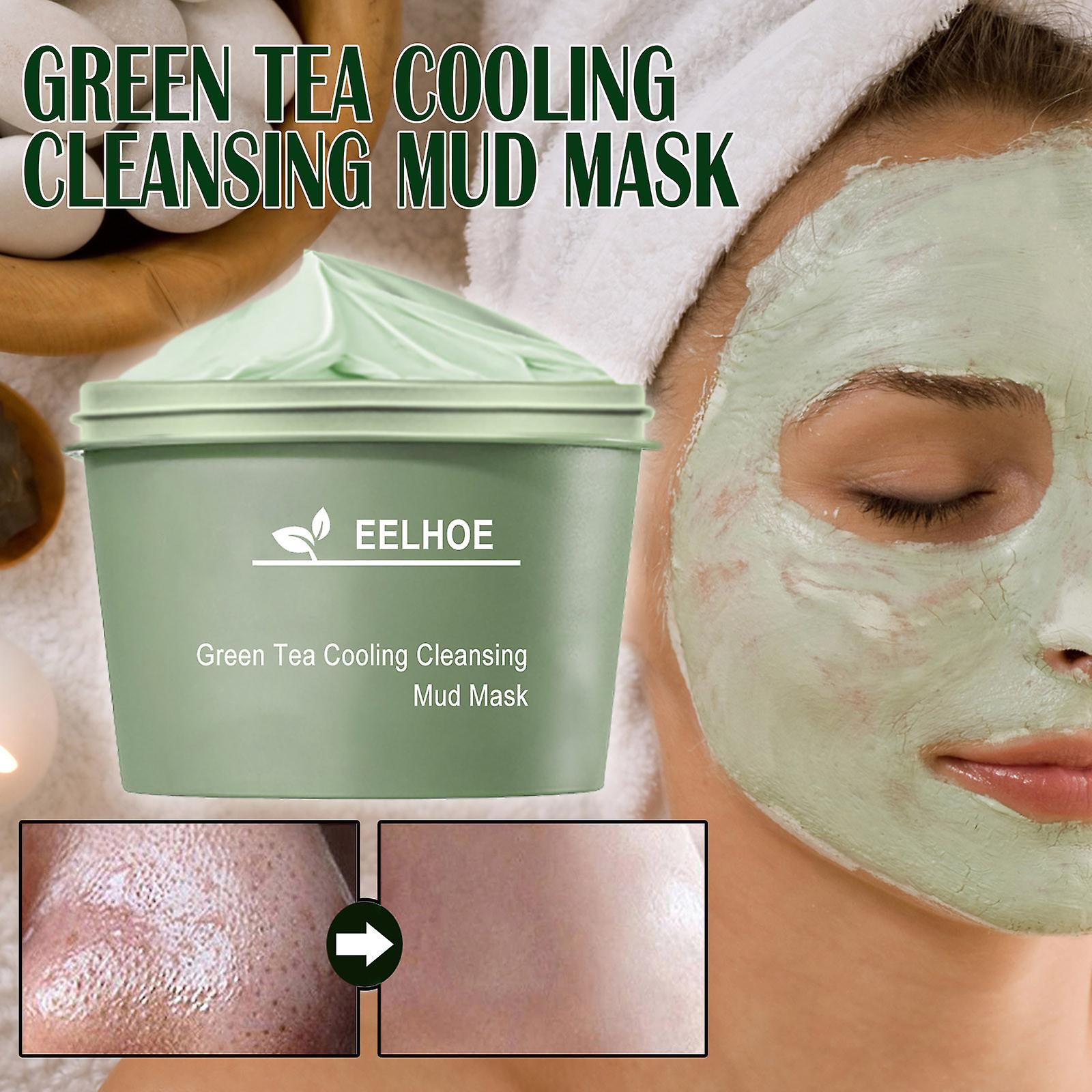 Foto 2 | Máscara De Barro Huoguo Eelhoe  Té Verde  Hidratante  110 G - Venta Internacional.