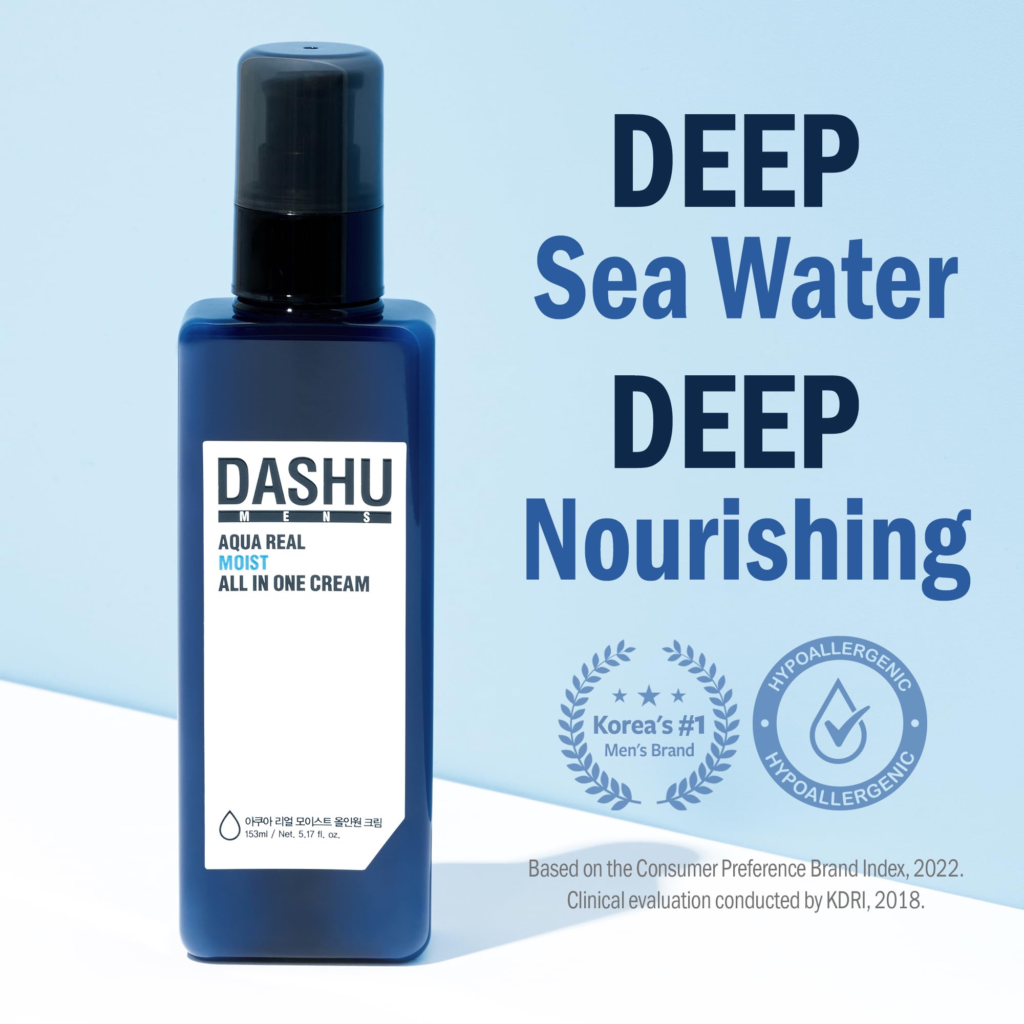 Foto 3 pulgar | Crema Dashu Aqua Deep Real Moist Todo En Uno  150 Ml  Antiarrugas - Venta Internacional.