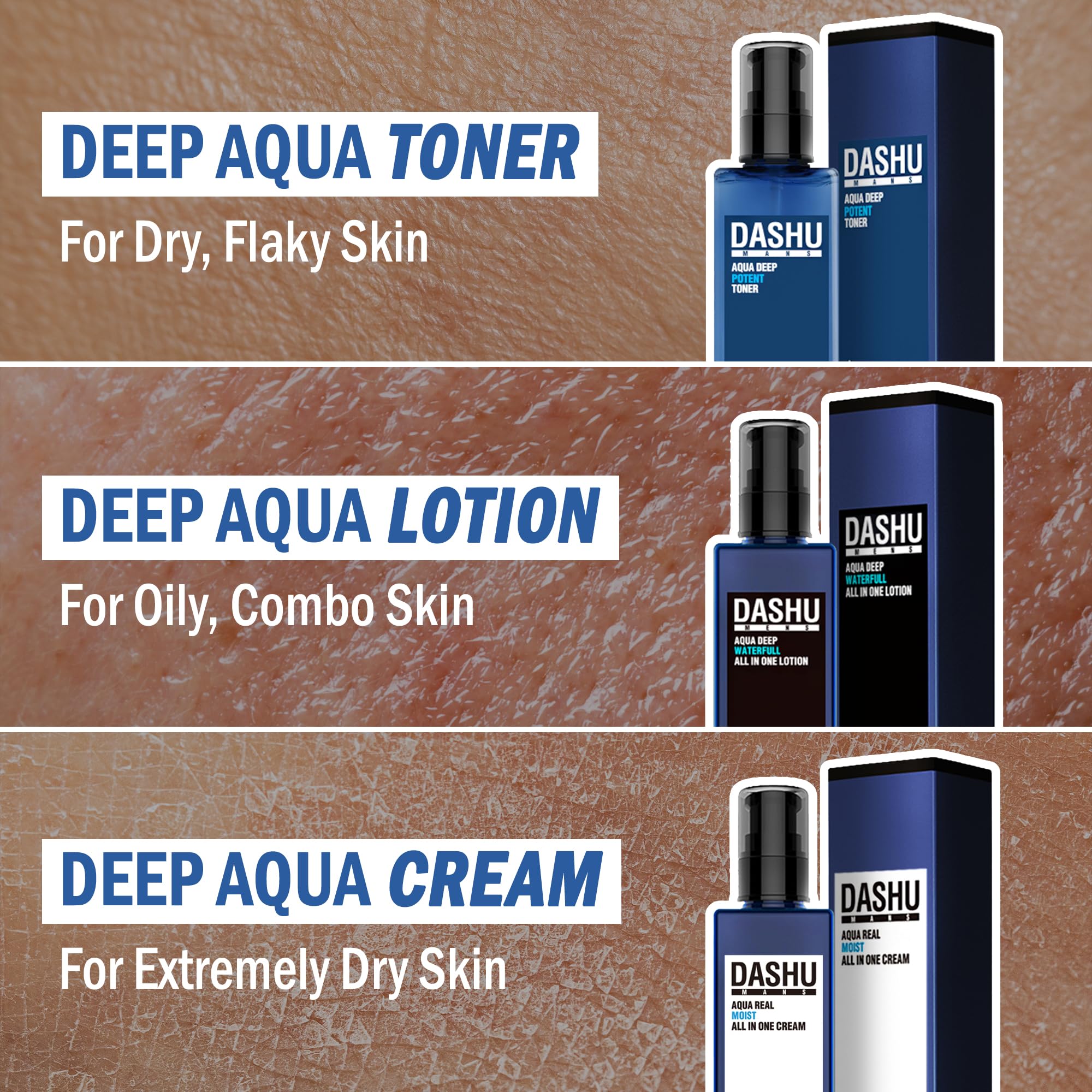 Foto 7 | Crema Dashu Aqua Deep Real Moist Todo En Uno  150 Ml  Antiarrugas - Venta Internacional.