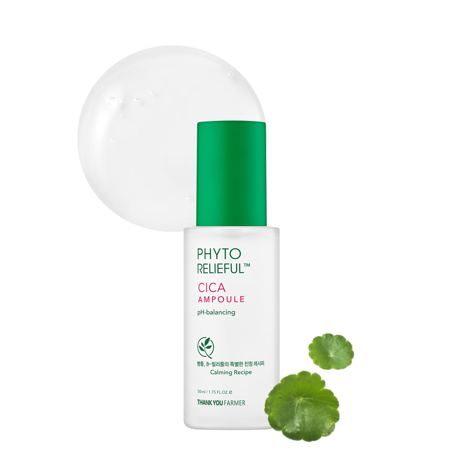 Foto 2 pulgar | Ampolla Hidratante Thankyou Farmer Phyto Relieful Cica 50 Ml - Venta Internacional.