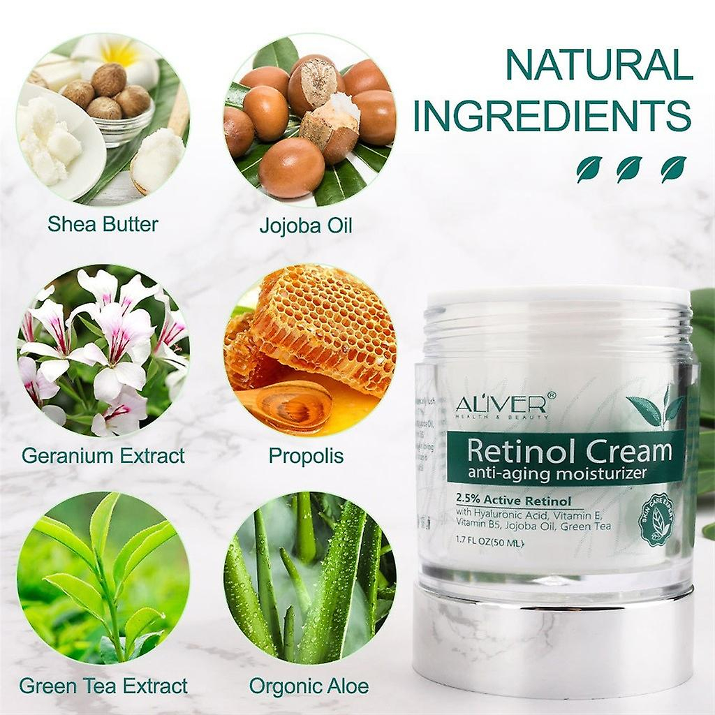 Foto 4 pulgar | Crema Hidratante Con Retinol Y Ácido Hialurónico 50 Ml Huoguo - Venta Internacional.