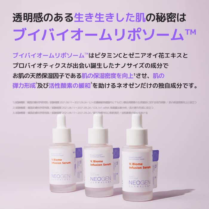 Foto 4 pulgar | Serum Dermalogy By Neogenlab V.biome Infusion 30 Ml - Venta Internacional.