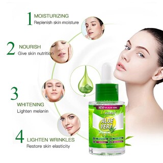 Foto 3 | Sérum Hidratante Facial Huoguo Aloe Vera Essence 30 Ml - Venta Internacional.