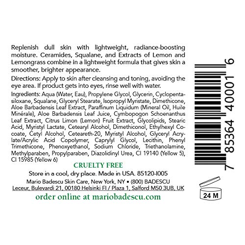 Foto 2 | Crema Hidratante Mario Badescu A.h.a. & Ceramide 60 Ml Para Mujeres Y Hombres - Venta Internacional.
