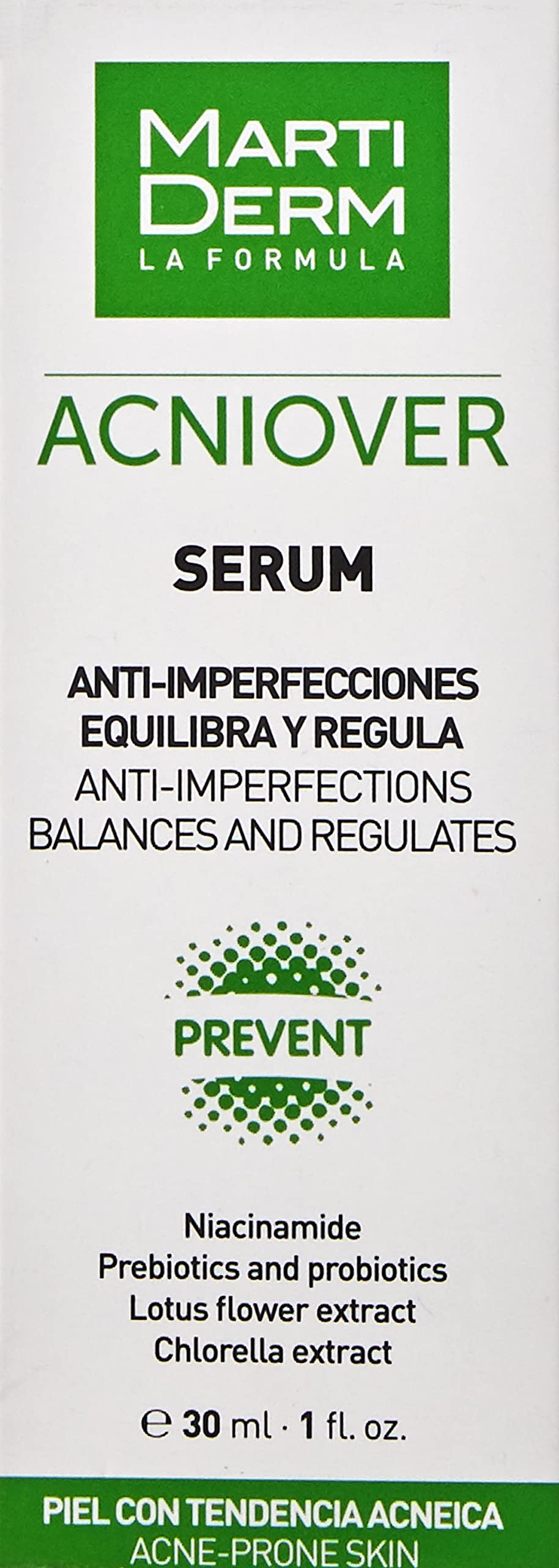 Foto 4 pulgar | Sérum Martiderm Acniover Antiimperfecciones 30 Ml - Venta Internacional.