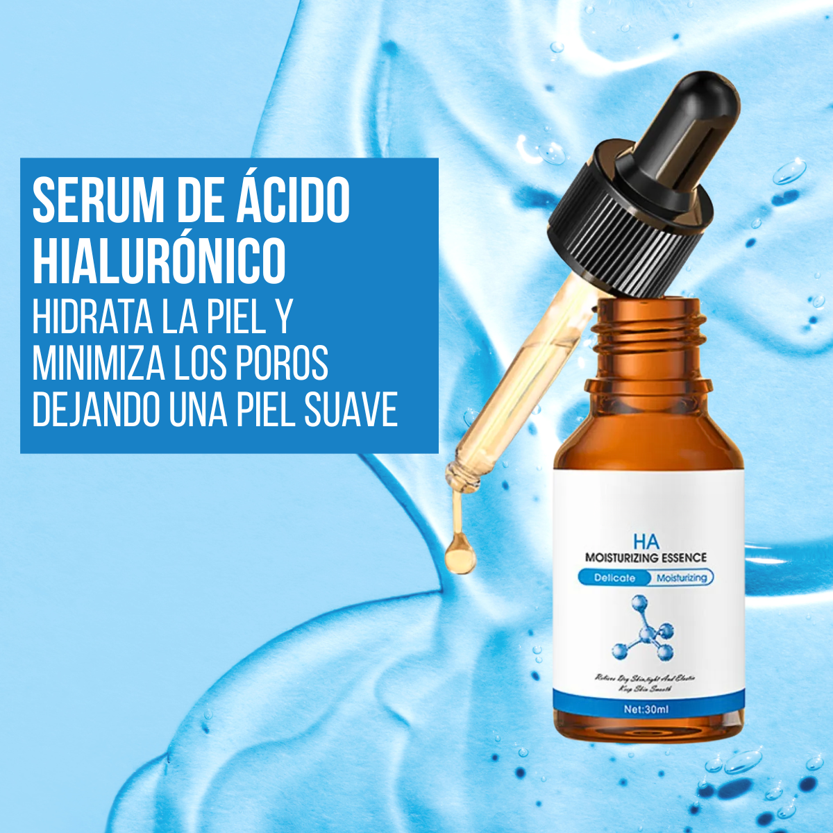 Foto 3 | 3 Pieza Serum Cuidado Facial Vitamina C Ácido Hialuronico