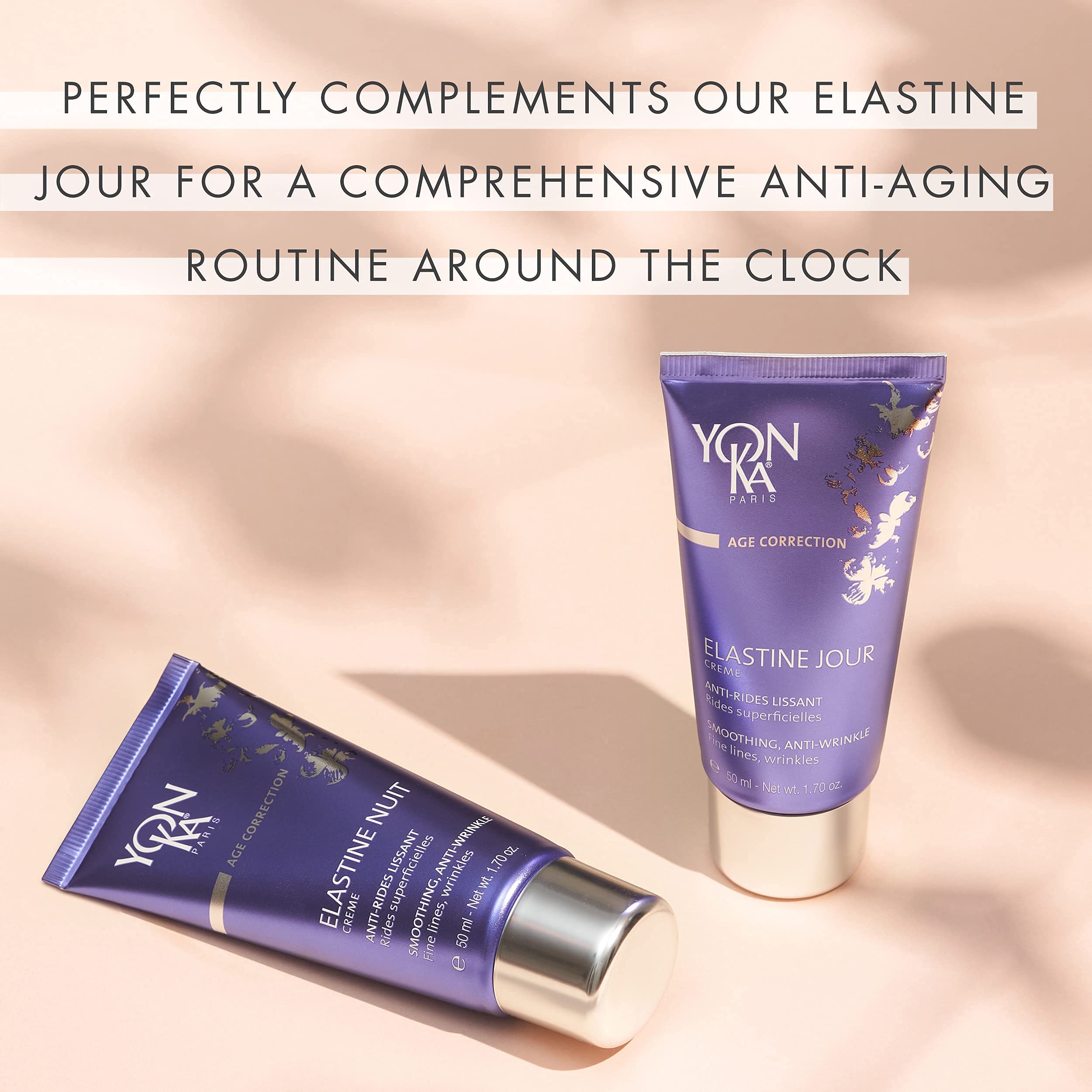 Foto 7 pulgar | Crema De Noche Yon-ka Elastine Nuit Antiarrugas 50 Ml Con Vitamina C - Venta Internacional.