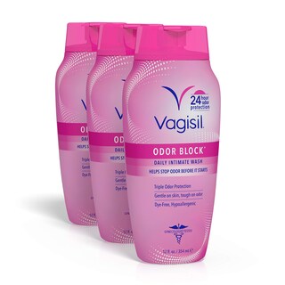 Foto 1 | Bloqueador De Olores Feminine Wash Vagisil 360 Ml (paquete De 3) - Venta Internacional.