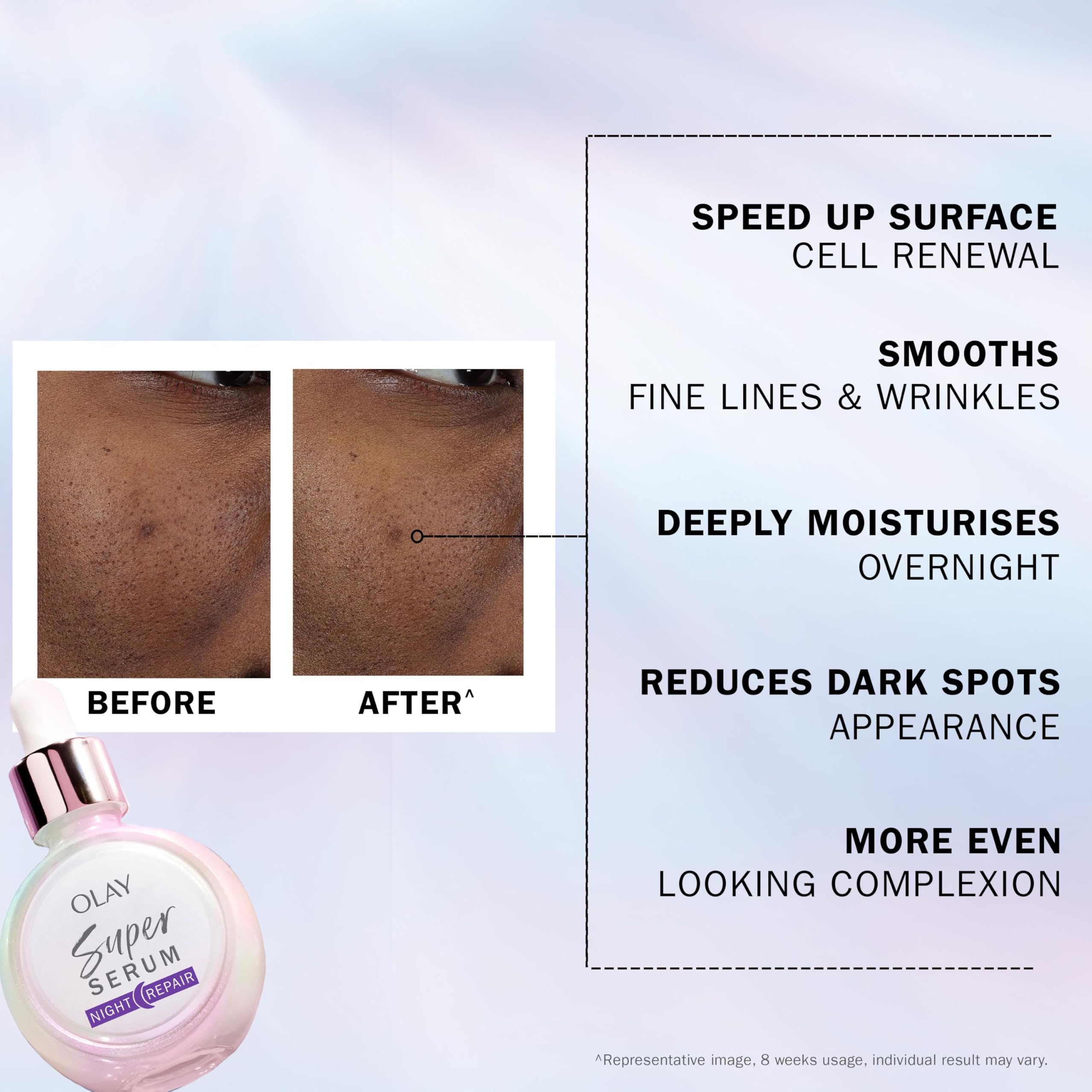Foto 3 pulgar | Crema Serum Olay Super Night Repair Sin Fragancia - Venta Internacional.